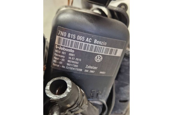 Calefactor estacionario Volkswagen Sharan 2015 Webasto