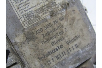 MERCEDES W220 WEBASTO PARKING HEATER A2205002698 2205002698 Catalog number of the original A2205002698 2205002698