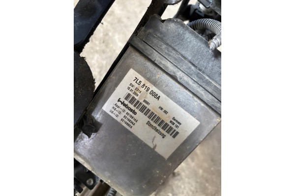 PARKING HEATER WEBASTO PORSCHE CAYENNE AND 7L 7L5815071 Catalog number of the part 7L5815071