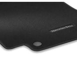 ORIGINAL VELOUR MATS CLASSIC BLACK EQS MERCEDES BENZ