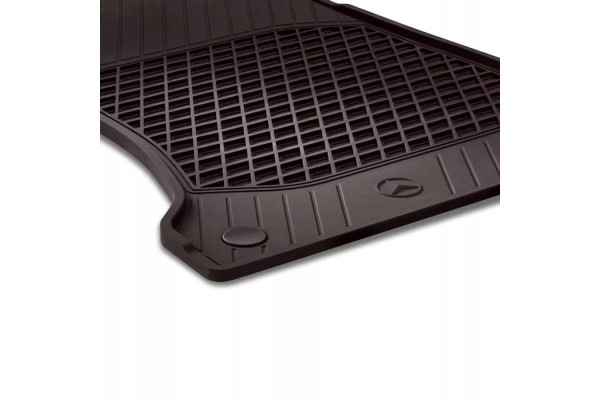 RUBBER MATS E CLASS A238 C238 MERCEDES OE A2386807701 8U51 BROWN FRONT Packaging status original