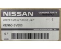 MIRROR COVERS NOTE NISSAN Original KE9603V000 Catalog number of the part KE9603V000