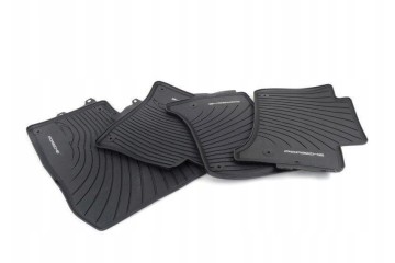 Rubber mats Porsche Cayenne 958044801551E0 new OE set