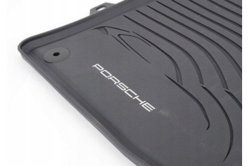 Rubber mats Porsche Cayenne 958044801551E0 new OE set Catalog number of the part 958044801551E0