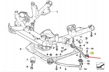 BMW X5 E53 Front Control Arm Right 31126769718 6769718 ORIGINAL Car type passenger cars