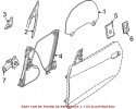 BMW Electric window motor 67626927547 Catalog number of the part 67626927547