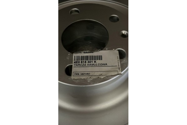 4E0615301K brake disc front Audi A8 D3 4E2 4E8 Car type passenger cars