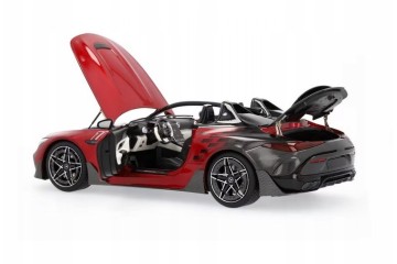 Model miniature Mercedes AMG PureSpeed Red 1 18 B66960669 new OE Part manufacturer Mercedes Benz OE