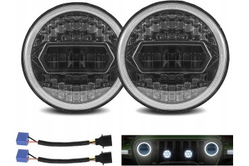 LED lamp headlights Wrangler 300W x 2 Installation side left right