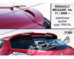 spoiler roof visor spoiler shuttlecock for RENAULT MEGANE MK3 III 5d 09 RM15