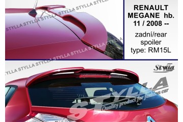 spoiler roof visor spoiler shuttlecock for RENAULT MEGANE MK3 III 5d 09 RM15