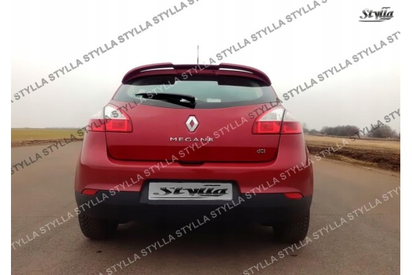 spoiler roof visor spoiler shuttlecock for RENAULT MEGANE MK3 III 5d 09 RM15 Part manufacturer no brand