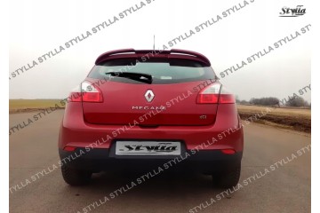 spoiler roof visor spoiler shuttlecock for RENAULT MEGANE MK3 III 5d 09 RM15 Part manufacturer no brand