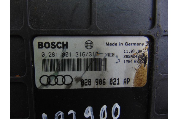 028906021AP CENTRALITA MOTOR UCE AUDI 80 BERLINA/AVANT