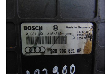 028906021AP CENTRALITA MOTOR UCE AUDI 80 BERLINA/AVANT