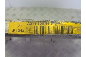 A2115001154 CONDENSADOR / RADIADOR  AIRE ACONDICIONADO MERCEDES-BENZ CLASE E (BM 211) BERLINA E 270 CDI (211.016) 2003 A21150011