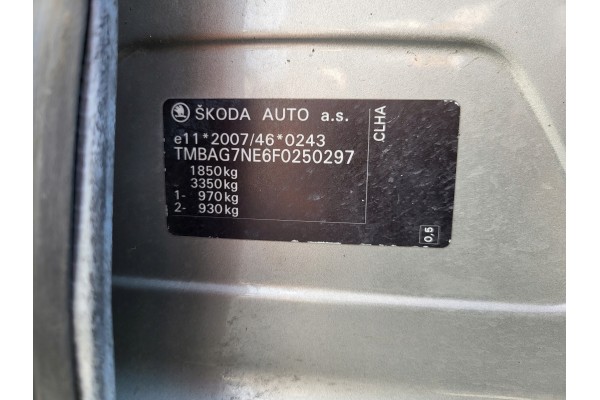 Motor SKODA OCTAVIA III 1.6 TDI CLHA CLH 105 CV 2015