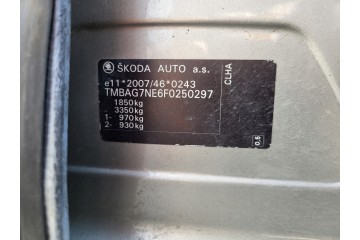 Motor SKODA OCTAVIA III 1.6 TDI CLHA CLH 105 CV 2015