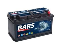 Battery Bars Silver 12V 100Ah 800A EN P 353x175x190mm