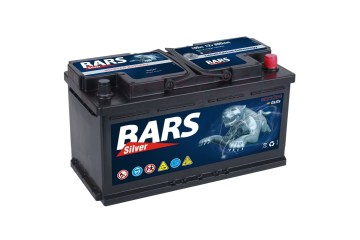 Battery Bars Silver 12V 100Ah 800A EN P 353x175x190mm