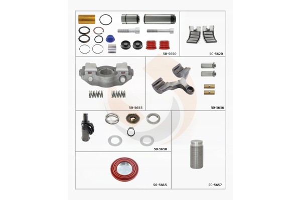 SET OF CLAMPS BPW TS2 4309 SET FX 5050 Catalog number of the part FX 5050