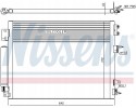 AIR CONDITIONING COOLER NISSENS 940706 Catalog number of the original CHRYSLER 68085784AA CHRYSLER K68085784AA DODGE 68085784AA 