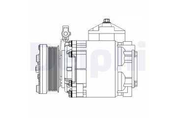 COMPRESSOR KLIM FORD CONNECT 02 DELPHI CS20525 Part manufacturer Delphi