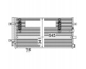 Mahle AC 457 000P Condensador de aire acondicionado