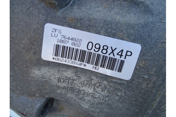 TRANSMISSION AUTOMATIC REDUCER BMW X5 E70 E71 40d N57 GA8HP70X 7644022 Transmission type automatic