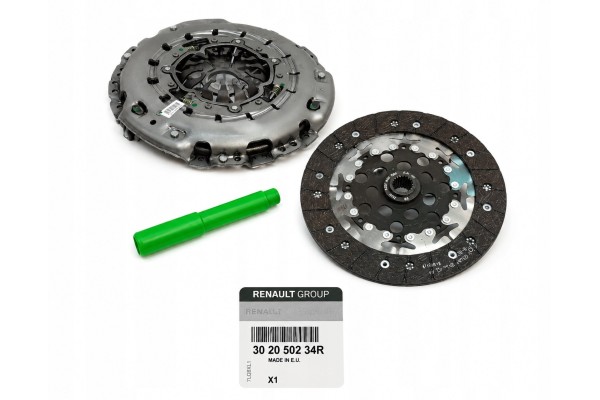 302050034R CLUTCH SET ORIGINAL OE RENAULT CAPTUR AND DASH DUSTER LOGAN