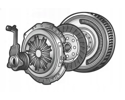 CLUTCH SET DISC FLYWHEEL SCREW PRESSURE