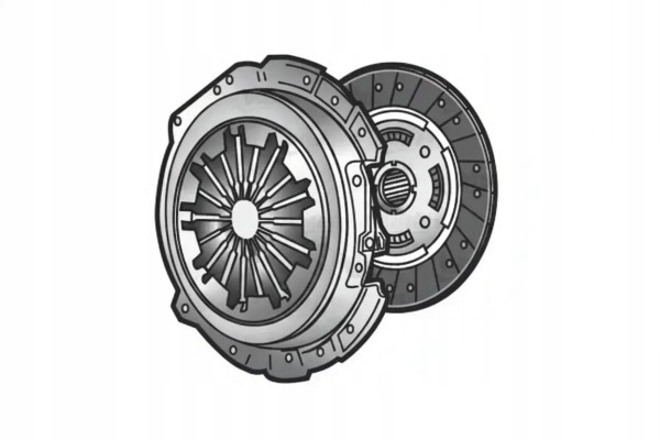 CLUTCH SET DISC PRESSURE 832268 VALEO OPEL