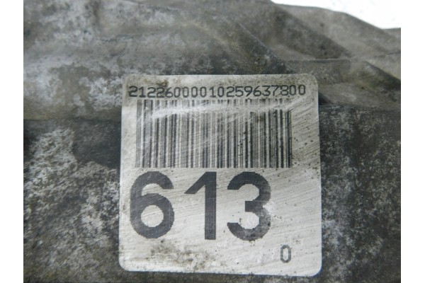 GEARBOX MERCEDES W204 W207 W212 2 2 CDI 651 A2122600001 711 656 Transmission type manual