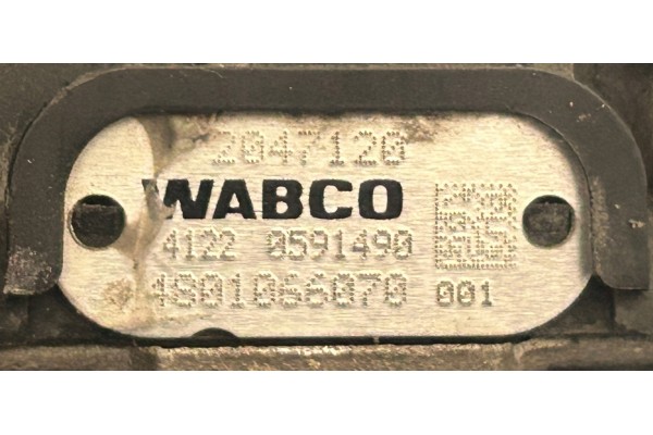 MODULATOR EBS FRONT AXLE DAF XF 106 G2 XG 2047120 WABCO 4801066070 Quality of parts according to GVO Q original with factory log