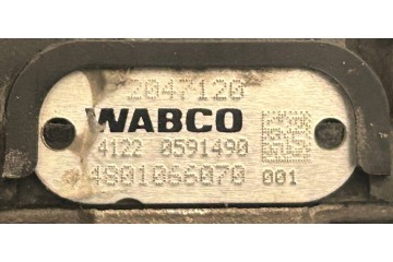 MODULATOR EBS FRONT AXLE DAF XF 106 G2 XG 2047120 WABCO 4801066070 Quality of parts according to GVO Q original with factory log