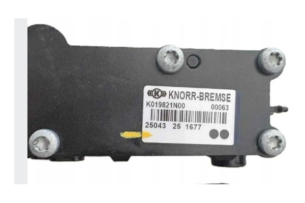 NEW VOLVO FH RENAULT PREMIUM DXI K019821 CUSHION ECAS VALVE Quality of parts according to GVO Q original with factory logo OEM O