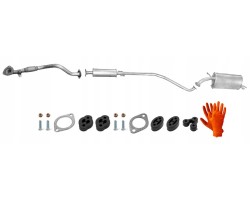 CHEVROLET AVEO 1 2 62kW FROM 04 2008 HATCHBACK EXHAUST SYSTEM