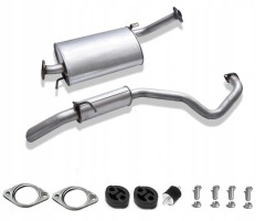 NISSAN PATROL IV GR 3 0 TD 4WD FROM 1999 SILENCERS SET ENDQY MIDDLE SILENCER