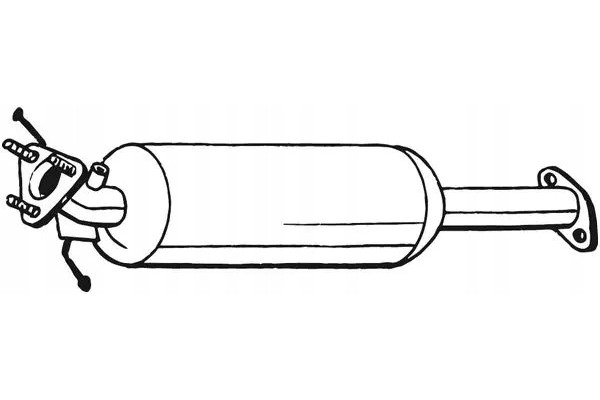 PARTICULATE FILTER FAP DPF 097 311 BOSAL VOLVO Packaging status original