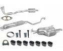 OPEL ZAFIRA A 1 6 1 8 16V 1999 2000 SILENCER SET
