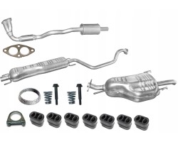 OPEL ZAFIRA A 1 6 1 8 16V 1999 2000 SILENCER SET