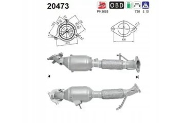 CATALYST EURO EMISSION 5 20473 AS FORD