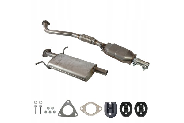 Catalyst HYUNDAI SANTA FE 2 0i 2 4i 135HP 144HP SM from 2001 Catalog number of the part 61025