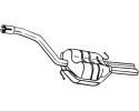 Exhaust system silencer rear fits SKODA OCTAVIA II 2 0D 04 06 0