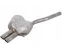 Exhaust system silencer rear fits SKODA OCTAVIA II 2 0D 04 06 0 Quality of parts according to GVO Q original with factory logo O