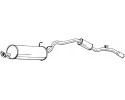 Bosal 286 233 End silencer Catalog number of the part 286 233