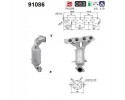 CATALYST EURO EMISSION 5 91086 AS OPEL SUZUKI Packaging status original