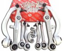Set of Control Arms 8x Suspension Control Arm Front For Audi A4 B7 2004 2008