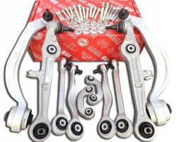 Set of Control Arms 8x Suspension Control Arm Front For Audi A4 B7 2004 2008