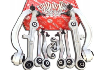 Set of Control Arms 8x Suspension Control Arm Front For Audi A4 B7 2004 2008